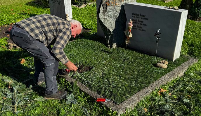 Vorbereitung für die Winterruhe