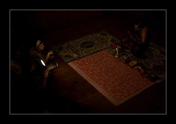 Vorbereitung unter Beobachtung