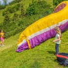 Vorbereitung zum Flug