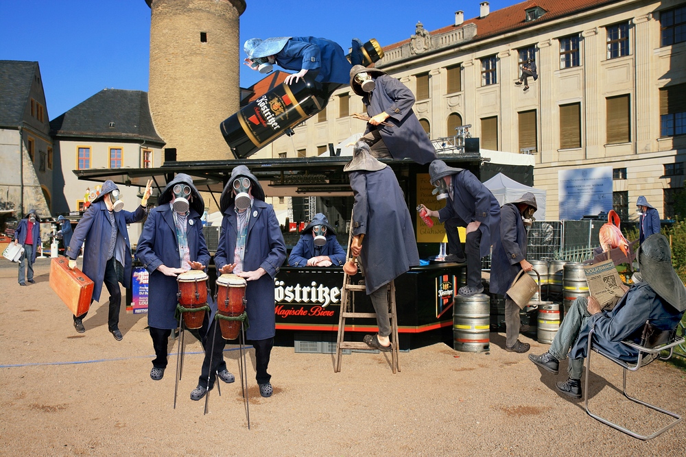 Vorbereitung zur großen WaBeDi-Party