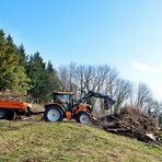 Vorbereitungen für das Scheibenfeuer