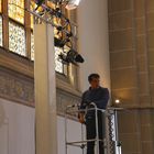 Vorbereitungen zum ZDF-Fernsehgottesdienst in St. Lamberti, Gladbeck (3)