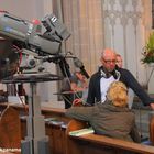 Vorbereitungen zum ZDF-Fernsehgottesdienst in St. Lamberti, Gladbeck