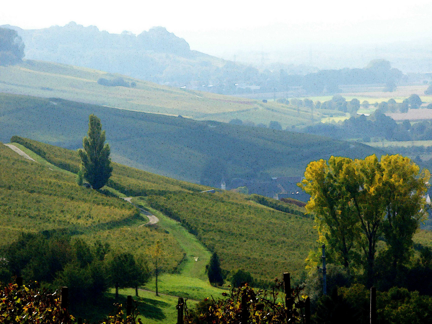 Vorbergzone im Markgräflerland