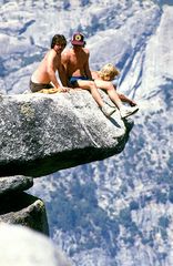 Vorbildhafte amerikanische Touristen, Glacier Point