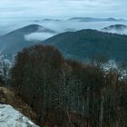 Vorboten des Winters auf der Wegelnburg