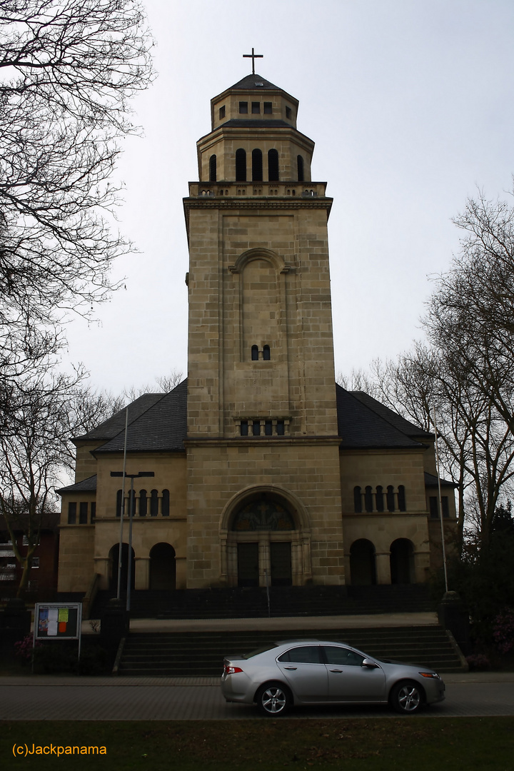 Vorderansicht Evangelische Pauluskirche in Gelsenkirchen - Resse