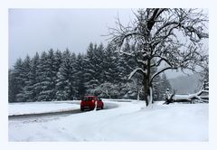 Vorderbüchelberg, Winterlandschaft