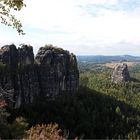 Vordere Schrammsteinkette und Falkenstein