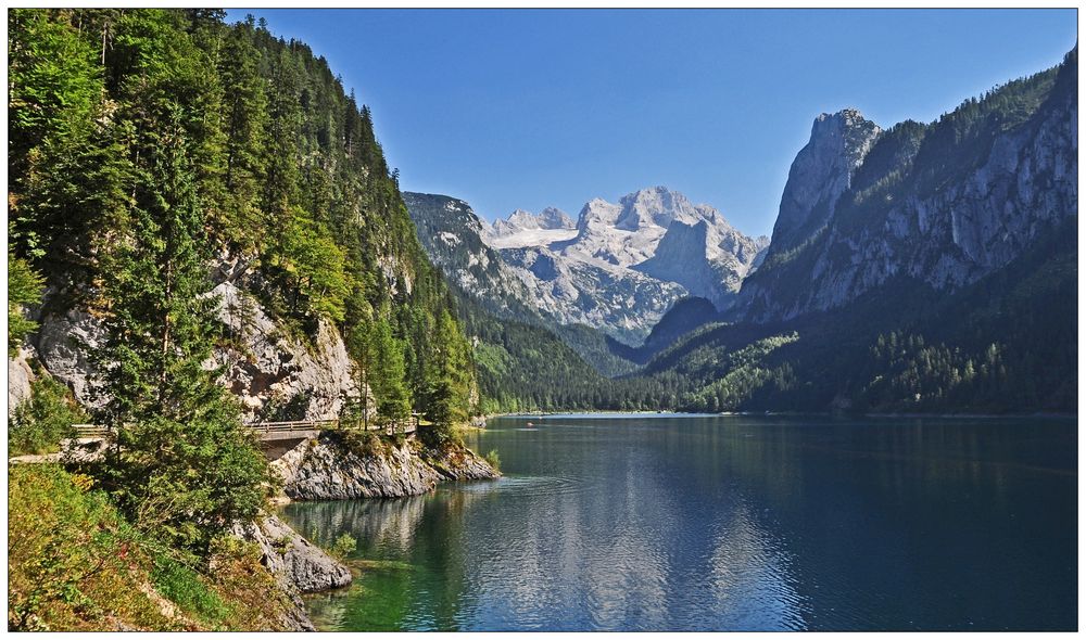 Vorderer Gosausee mit Dachstein