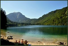 Vorderer Langbathsee, ein Ort zum relaxen...