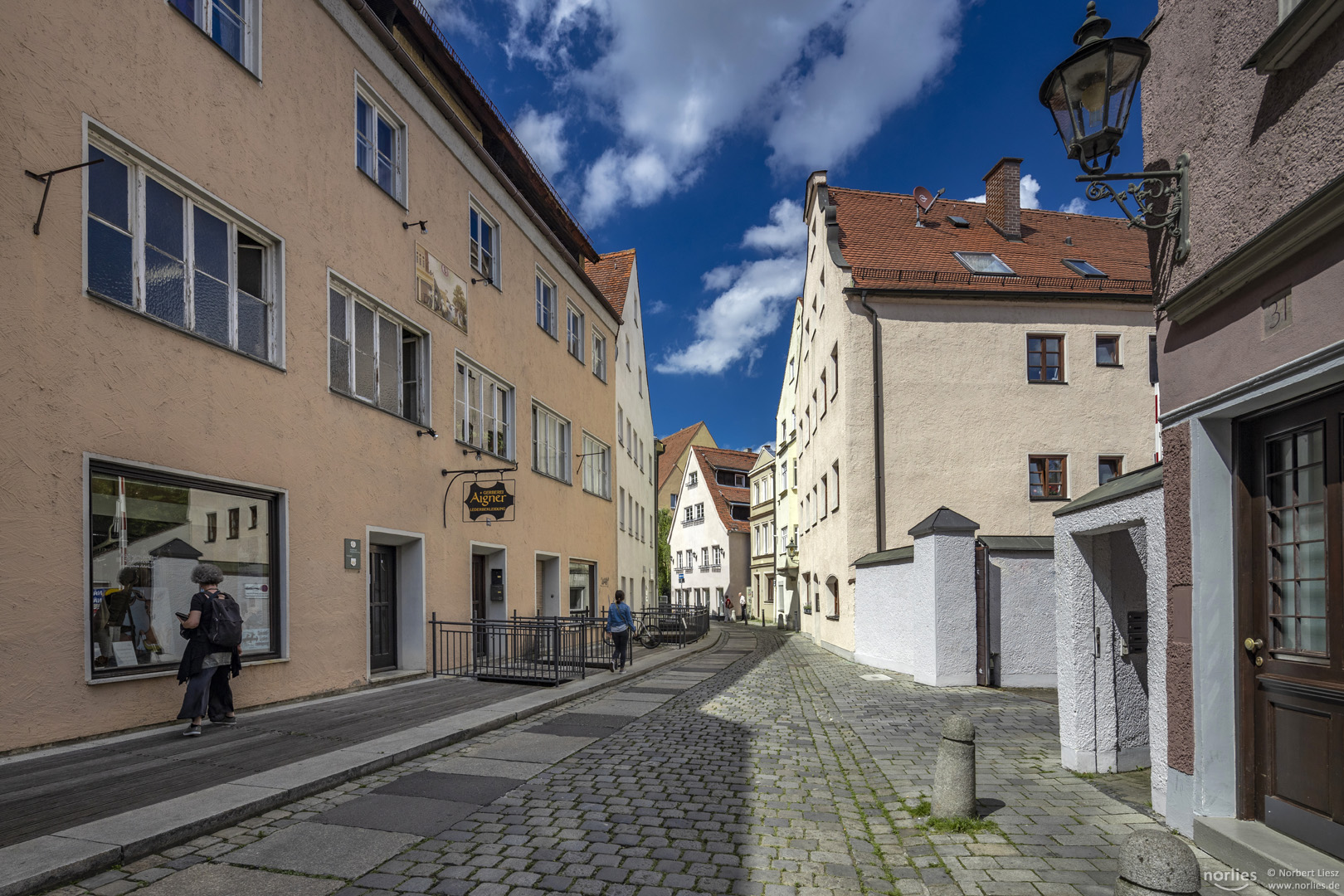 Vorderer Lech - Gasse in Augsburg