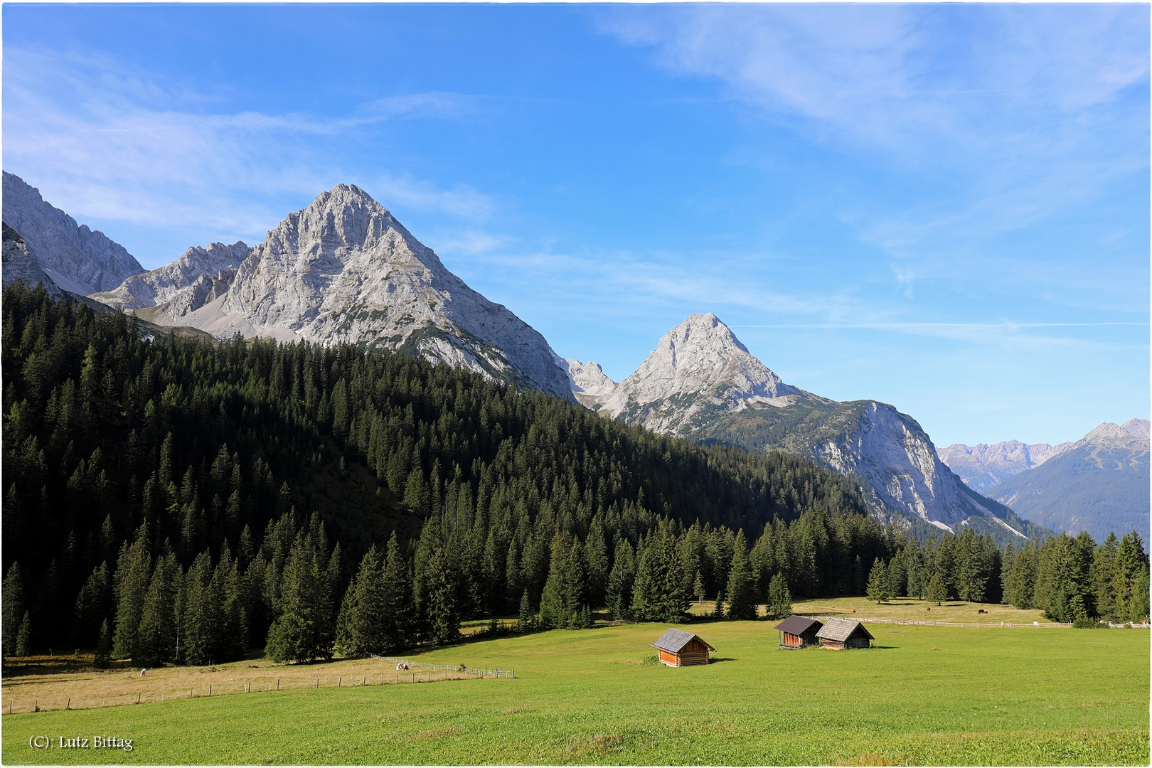 Vorderer Tajakopf und Ehrwalder Sonnenspitze