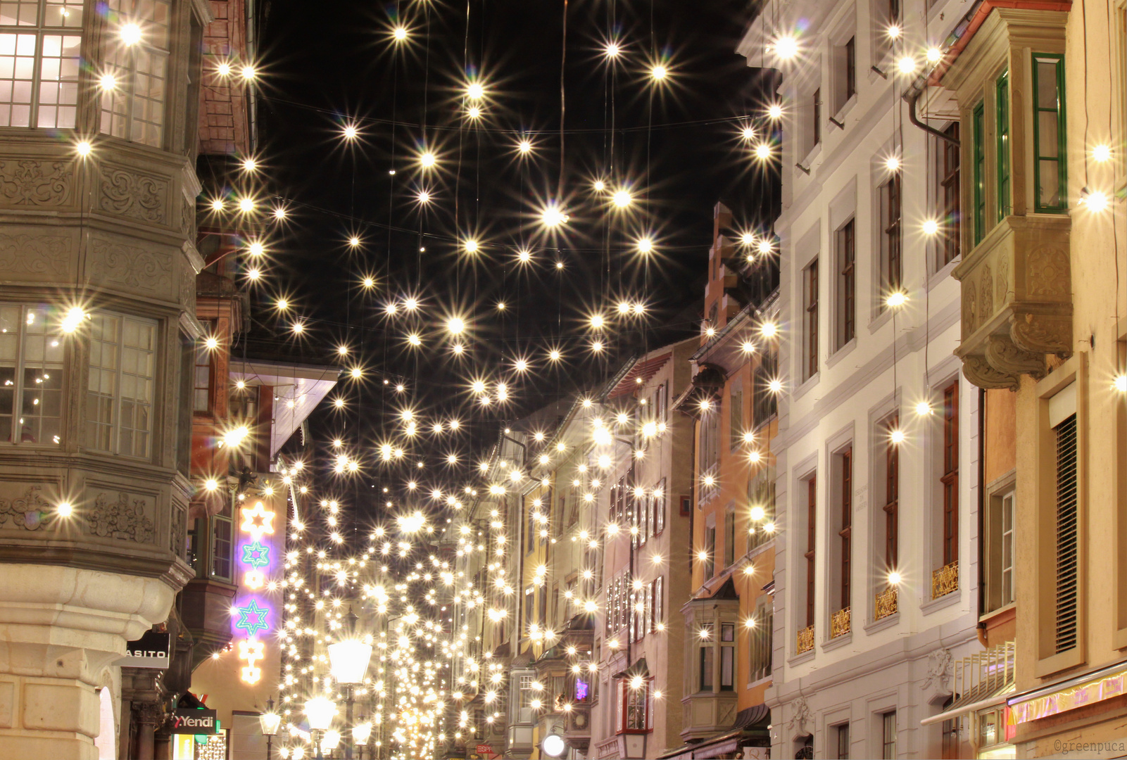 Vordergasse Schaffhausen am 1.Dezember 2012