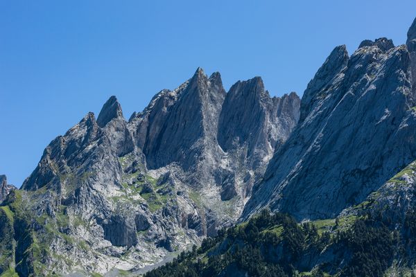 Vorderspitz W-Kante in den Engelhörnern