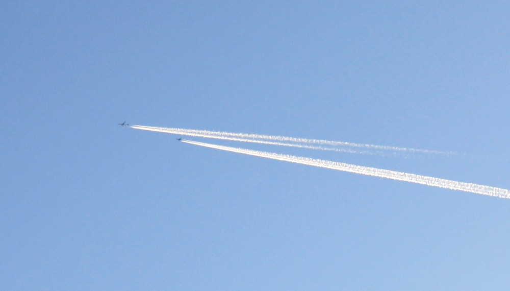 Vorfahrt..? ähm Vorflug beachten...