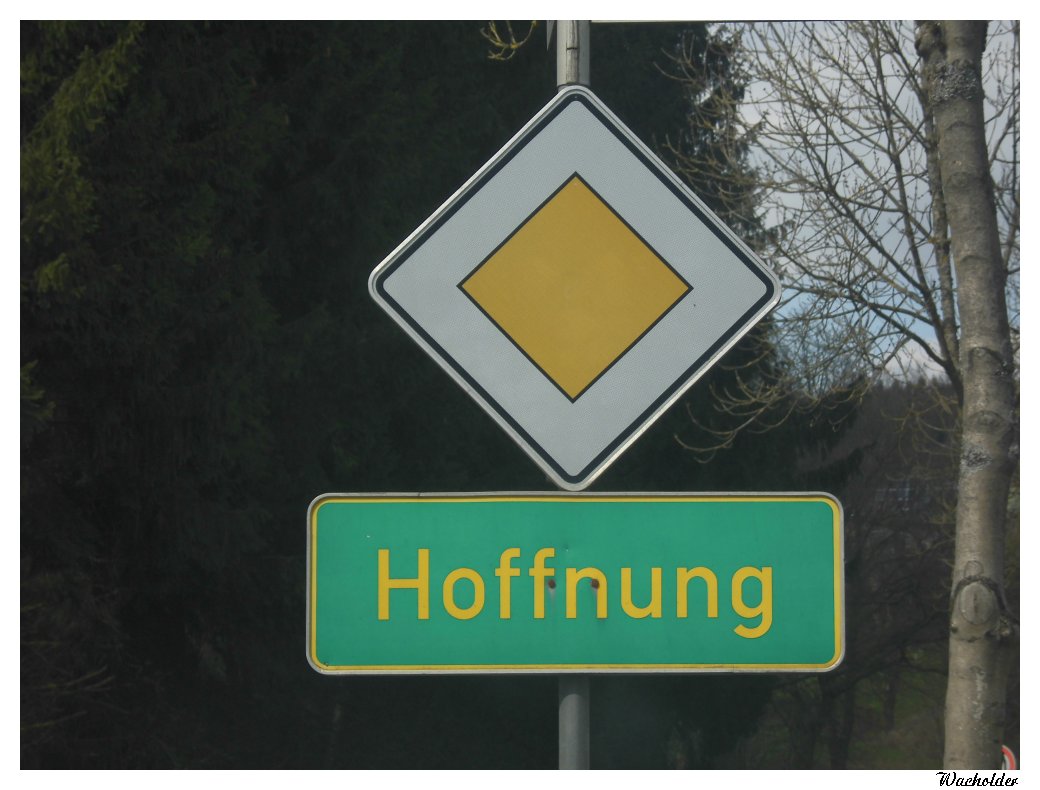 Vorfahrt Für Hoffnung