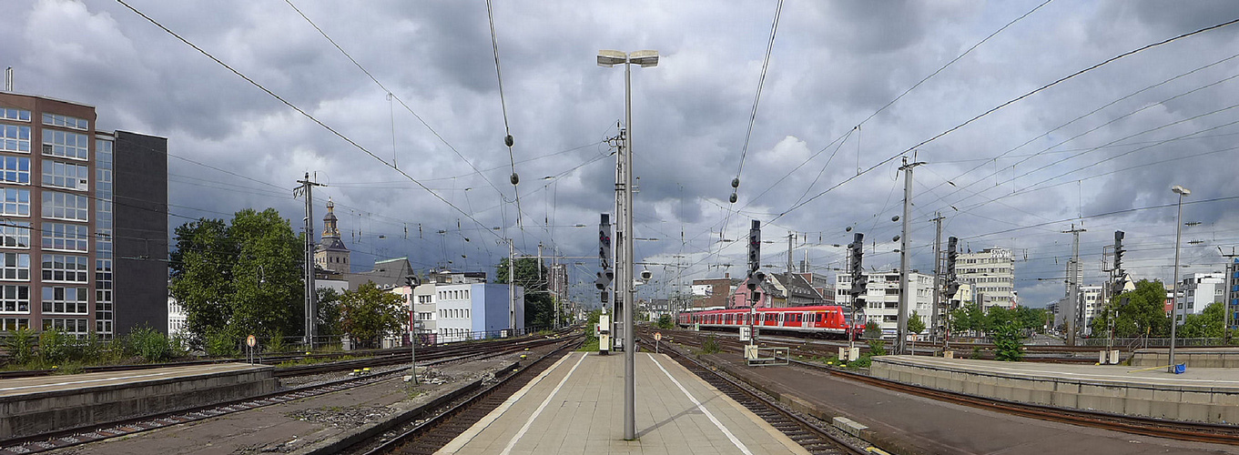 Vorfeld Kölner Hauptbahnhof