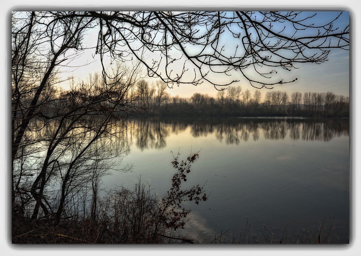 Vorfrühling auf der Bislicher Insel