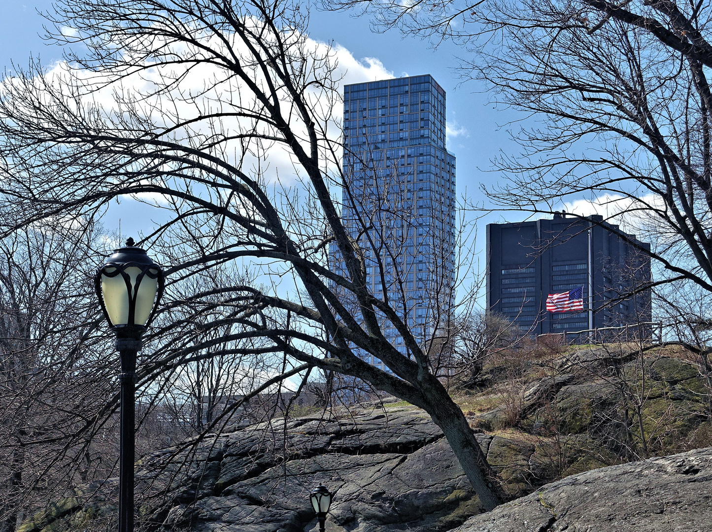 vorfrühling im central park north 