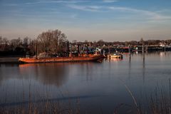 Vorfrühling im Hafen