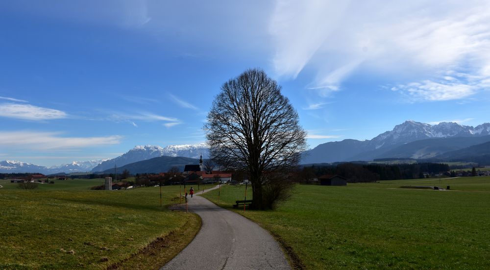 Vorfrühling in den Bergen