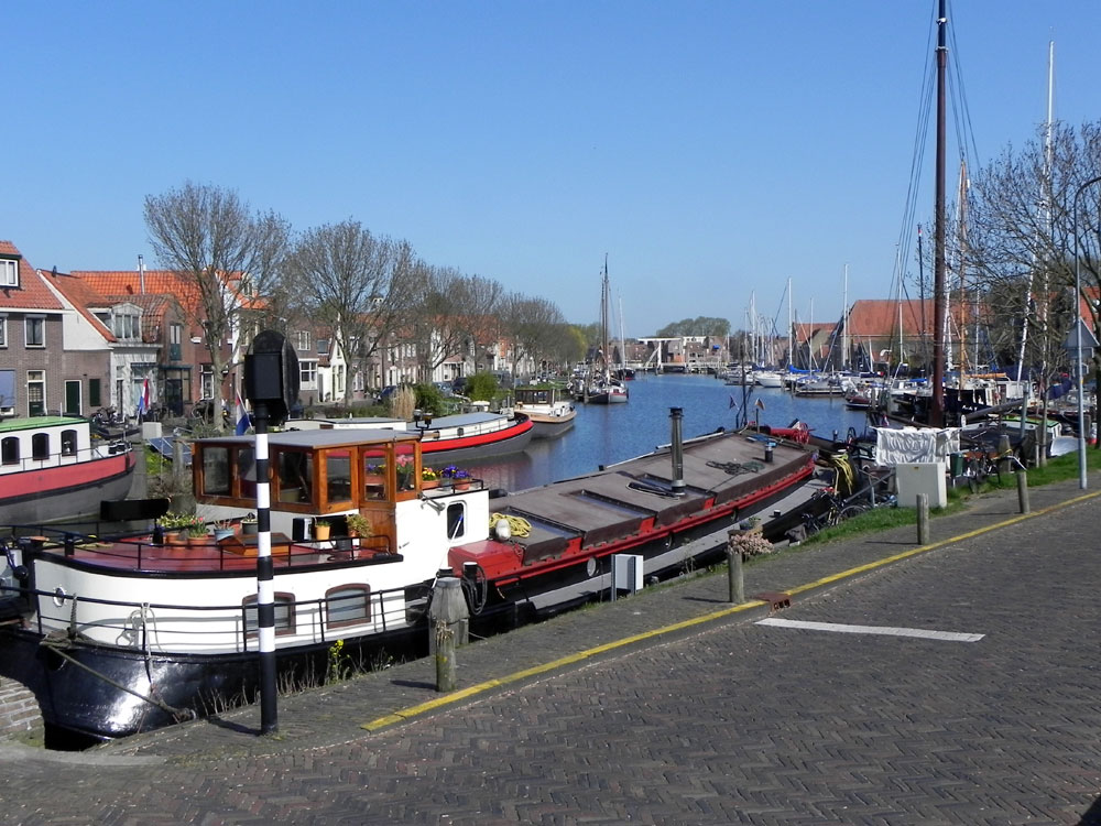 Vorfrühling in Enkhuizen/Holland