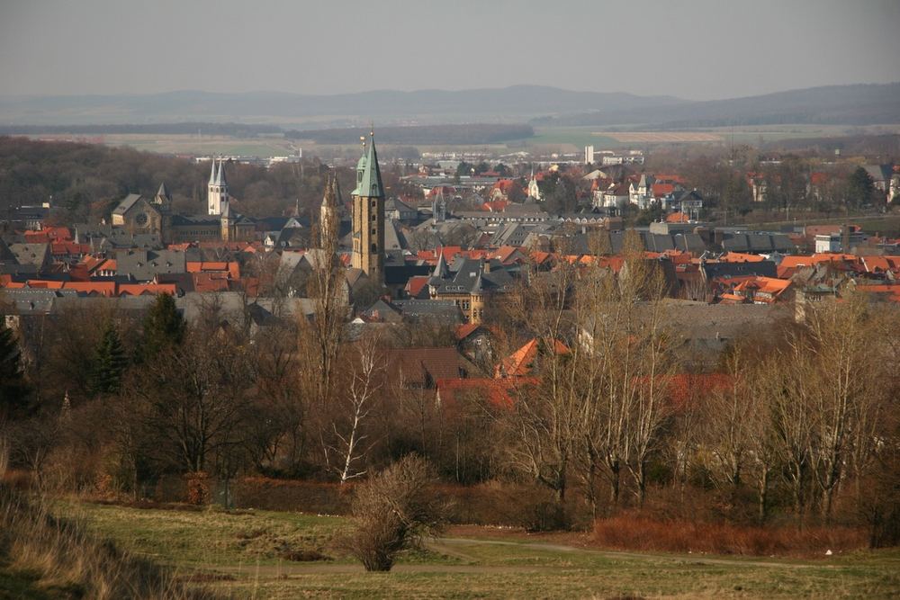 Vorfrühlingssonne über Goslar