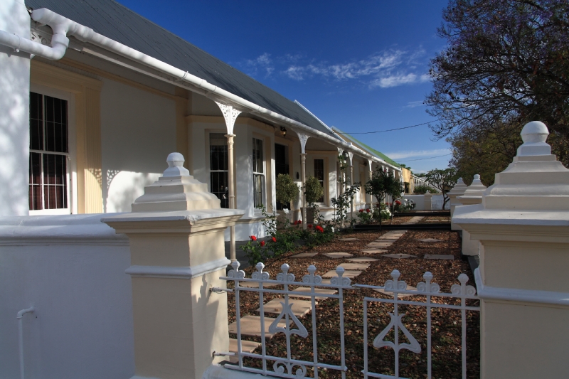 Vorgärten in Tulbagh