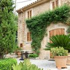 Vorgarten eines Hauses in Pollença, Mallorca