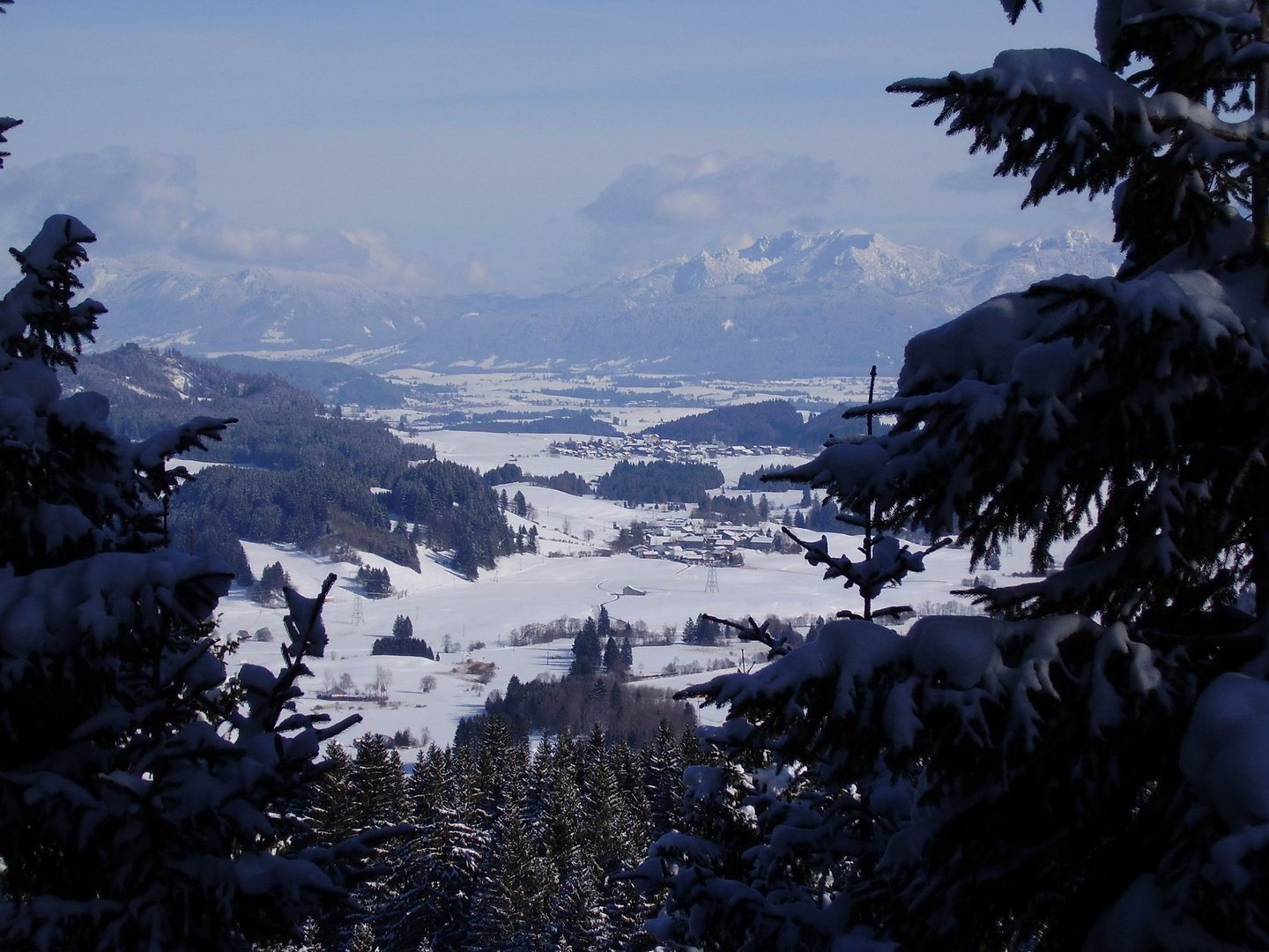 Vorgeschmack auf Schnee