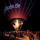 Vorglühen beim Ballonfestival ( Rheinaue )