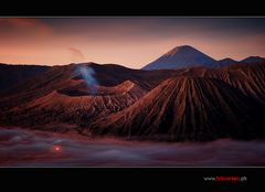 Vorglühen beim Bromo