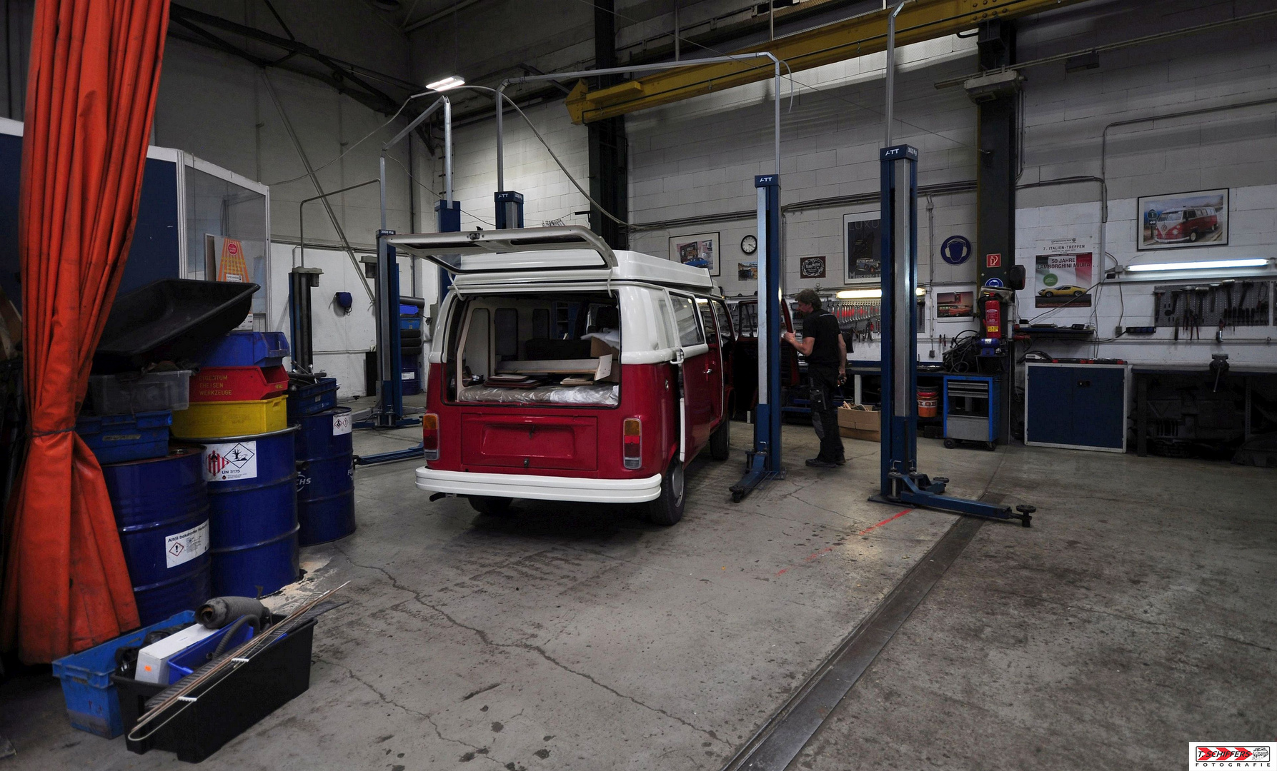 Vorhang auf für den VW Bus T2 Westfalia Camper