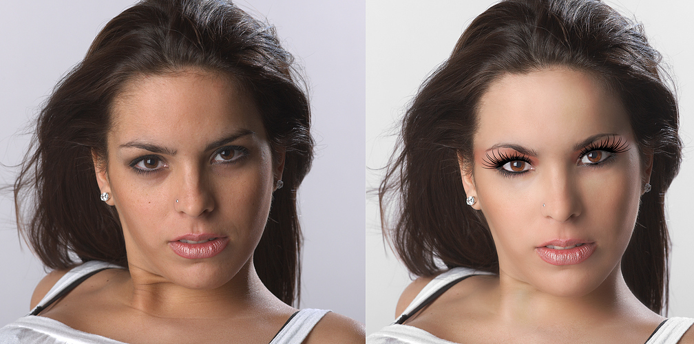 VorherNachher Foto & Bild portrait retusche, bearbeitungs techniken, bearbeitungen Bilder