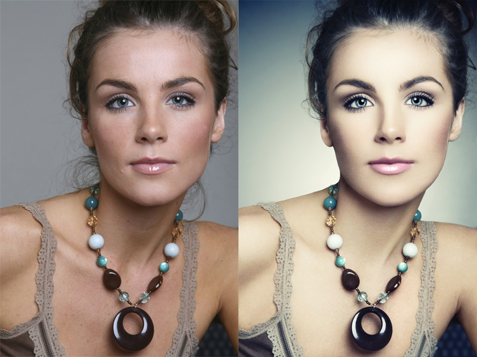 Vorher/Nachher 2 Foto & Bild portrait retusche, bearbeitungs techniken, portrait Bilder auf