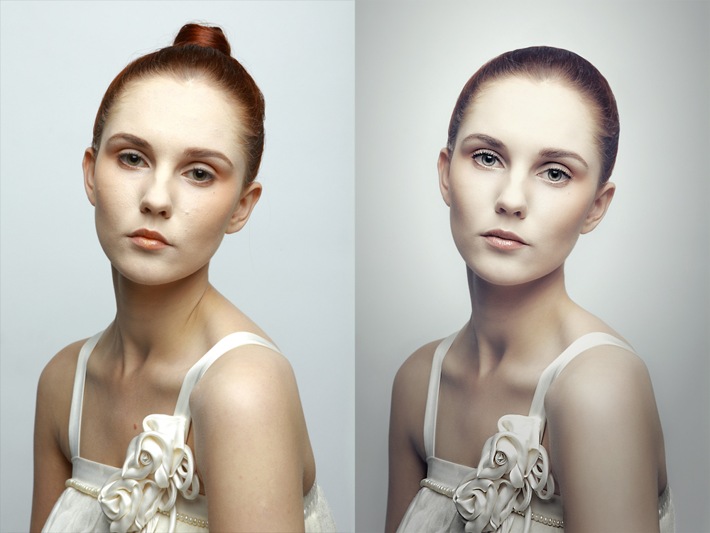 Vorher/Nachher 7 Foto &amp; Bild portrait retusche, bearbeitungs