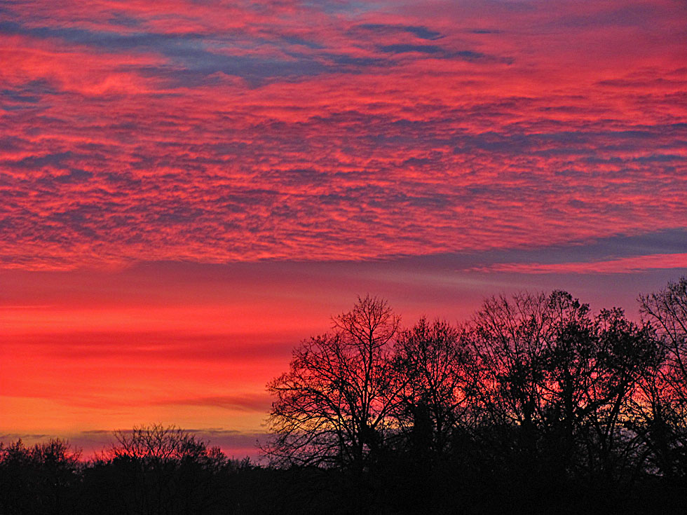 Vorhin am Himmel