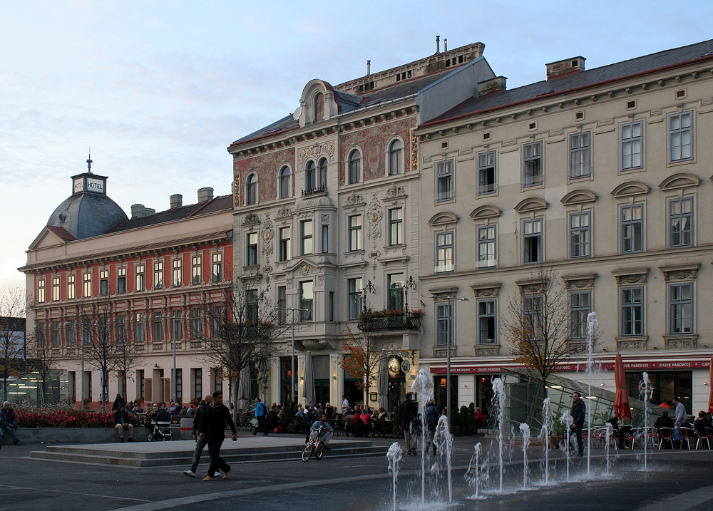 Vorhin auf dem Columbusplatz