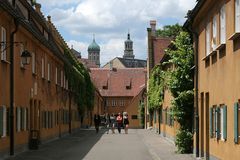 Vorhin in der Fuggerei