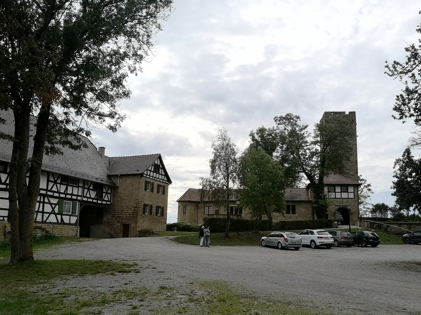 Vorhof Burg Ravensburg