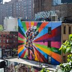 Vorletztes Graffiti an der High Line