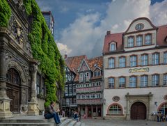 Vorm Rathaus-Quedlinburg