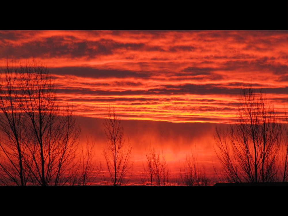 vorm Sonnenaufgang