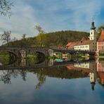 Vormittags ist der Himmel noch blau…