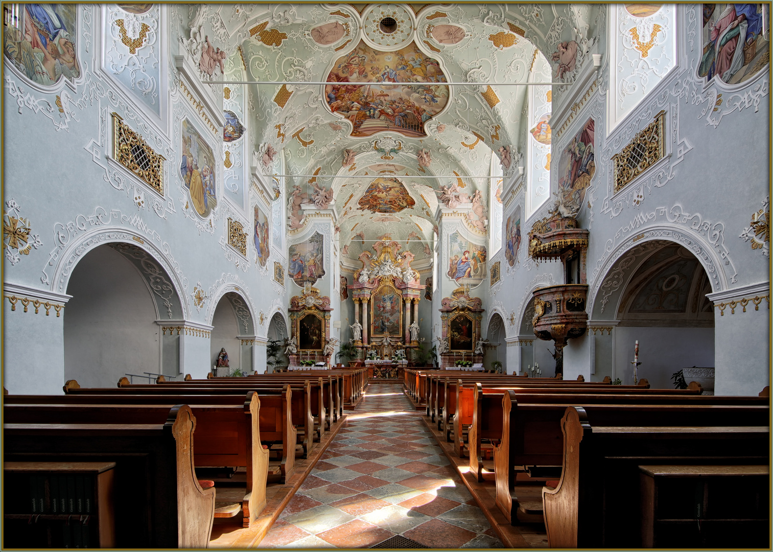 Vornbach - Stiftskirche Mariä Himmelfahrt