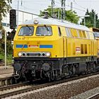 Vorne 218 391-1 und hinten 213 336-1 der Bahnbau Gruppe