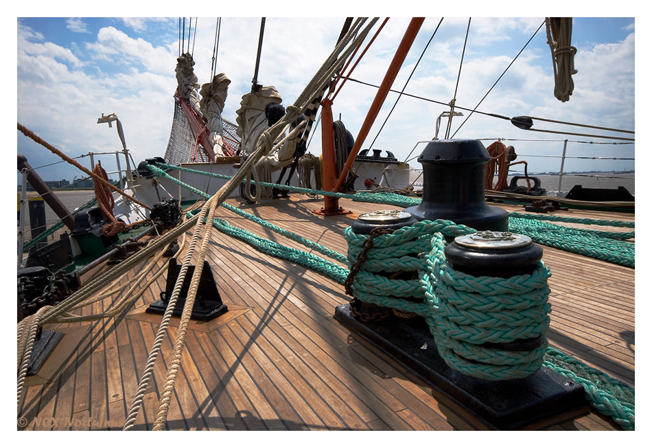 vorne auf der Sedov