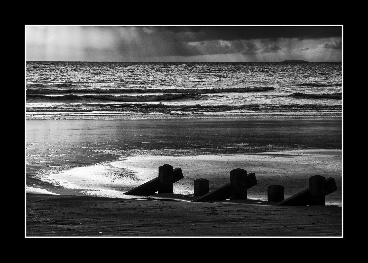 vorne sonne - hinten regen