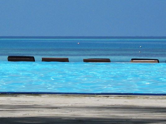 vorne Süßwasser - hinten Salzwasser